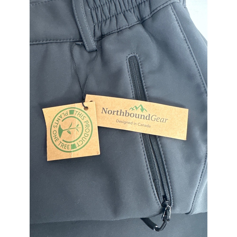 Northbound Gear Womens Adventure V2 Dark Gray Fleece Lined Hiking Pants SZ 16 XL - Picture 7 of 7